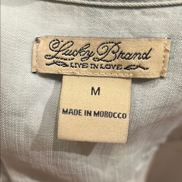 Festival Ready Lucky Brand Western Shirt - Picture 2 of 2